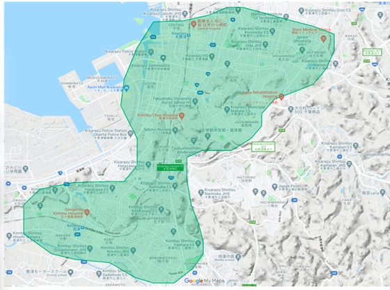 Uber Eats木更津市エリアの登録加盟店と範囲はどこ？初回限定クーポン 