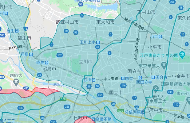 Uber Eats立川市エリアのおすすめ人気登録加盟店と範囲まとめ！お得な 