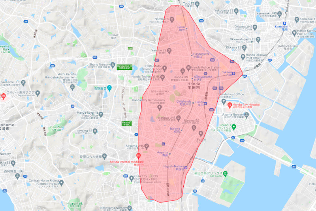 Uber Eats阿久比町エリアの登録加盟店と範囲はどこ？たった1分でお得に 