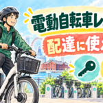 電動自転車レンタルをUber Eatsの配達に使えるか解説